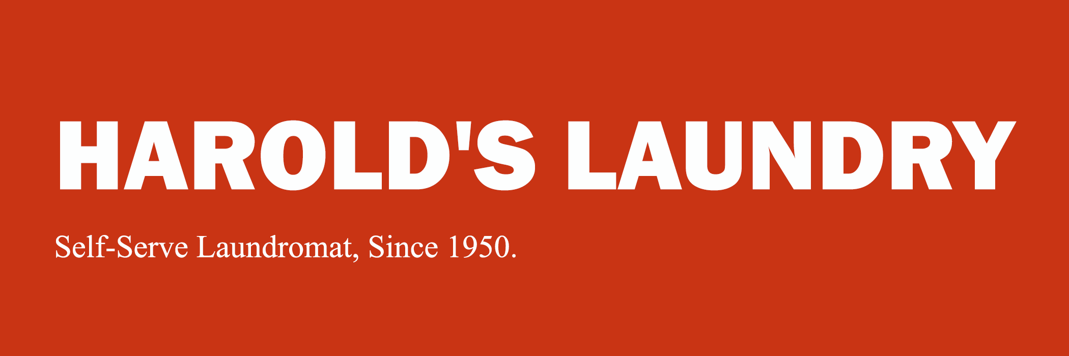 Harold's Laundromat 